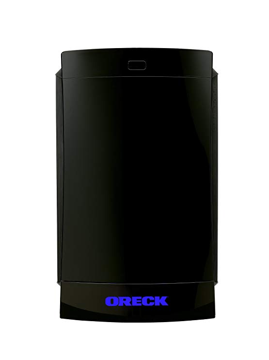 Oreck Dual Max Remote Controlled Air Purifier with Double Air Flow and Helios Shield