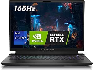 Alienware M18 R2 Gaming Laptop - 18 QHD  165Hz 3ms Display, Intel Core i9-14900HX, 32GB DDR5 RAM, 1TB SSD, NVIDIA GeForce RTX 4080 12 GB GDDR6, Windows 11 Home, Onsite Service - Dark Metallic Moon