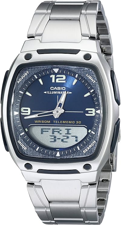 Casio Men's Ana-Digi Watch Blue AW81D-2AV