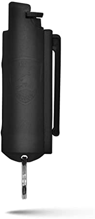 GUARD DOG SECURITY Quick Action Pepper Spray Keychain - Maximum Strength MC 1.44 - Pepper Spray Range up to 16 ft - Made in USA