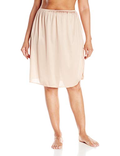 Vassarette Women's Full Figure Tailored Anti-Static Half Slip 11822