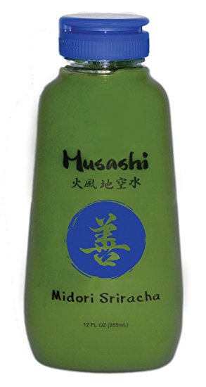 Musashi Foods Midori Green Chili Sriracha Sauce, 12 Ounce
