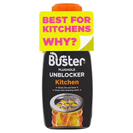 Buster Kitchen Plughole Unblocker, 200g