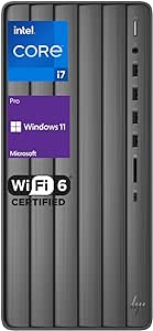 HP Business Newest 13th Generation Envy i7 Tower Desktop, Intel Core i7-13700, 32GB RAM, 1TB SSD, RJ45, SD Card Reader, HDMI, Wi-Fi 6 & Bluetooth, Wired Keyboard & Mouse, Windows 11 Pro, Black