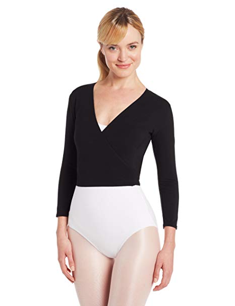 Capezio Women's Self Tie Wrap Top