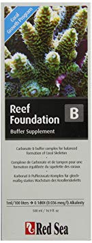 Red Sea Fish Pharm ARE22023 Reef Foundation Buffer Supplement-B for Aquarium, 500ml