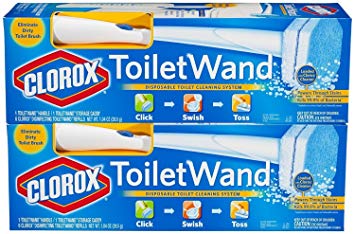 ToiletWand With Caddy (2 Pack)