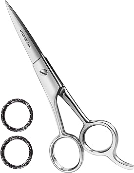 Utopia Care Hair Cutting and Hairdressing Scissors 3.5 Inch, Premium Stainless Steel shears with smooth Razor & Sharp Edge Blades, for Salons, Professional Barbers, Men & Women, Kids, Adults, & Pets