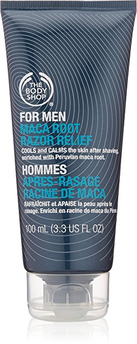 The Body Shop For Men Maca Root Razor Relief, 3.3-Fluid Ounce