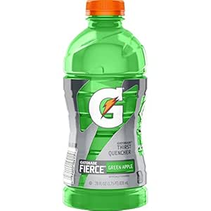 Gatorade Fierce Green Apple Thirst Quencher, 28 Fl Oz Bottle