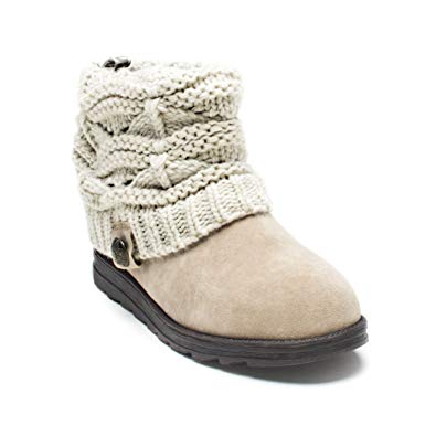 MUK LUKS Women's Patti Crochette Boot