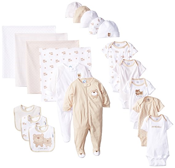 Gerber 19 Piece Baby Essentials Gift Set