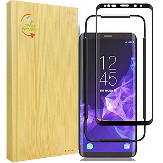 Befilm Screen Protector for Samsung Galaxy S9,Tempered Glass HD Clear Bubble Free Alignment Frame Easy Installation Protective Film with Lifetime Replacement Warranty