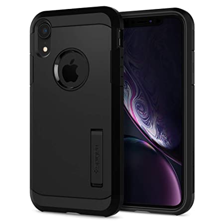 Spigen Tough Armor Back Cover Case Designed for iPhone XR - Black