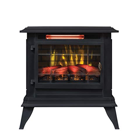 Duraflame Electric DFI-5020-01 Infrared Quartz Fireplace Stove Heater, Black