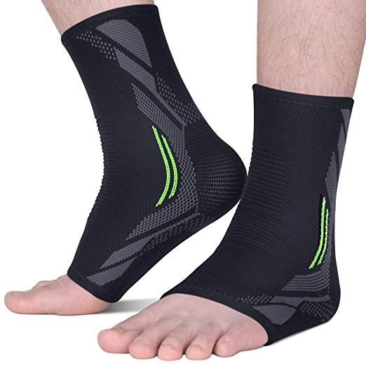 Ankle Brace Ankle Support Plantar Fasciitis Support Brace for Men or Women for Sprained Ankle for Running MUBYTREE