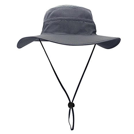 Egoz Wide Brim Booney Sun Hat - Summer UV Protection Packable Boonie Cap - Hiking Camping Fashion Outdoor Hunting Fishing Hat - Bonus Nylon Travel Bag