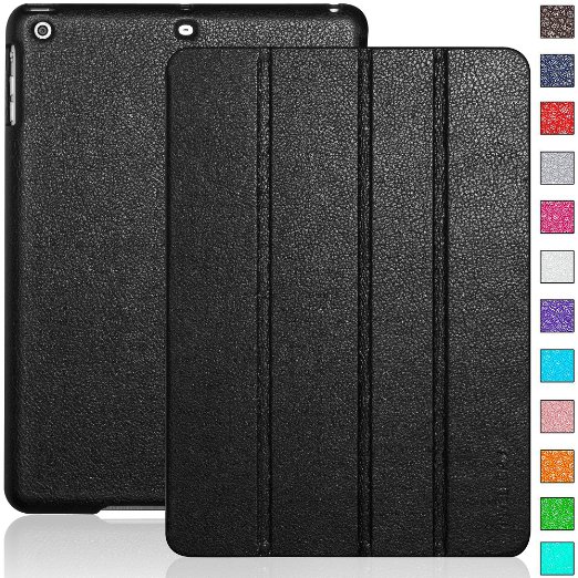 iPad Air 2 case, INVELLOP Black Leatherette Case Cover for Apple iPad Air 2 cases (2014 release)