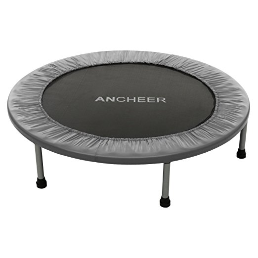 Ancheer Rebounder Trampoline for Kids and Adults Indoor or Outdoor, Maximum User Weight: 220 lbs