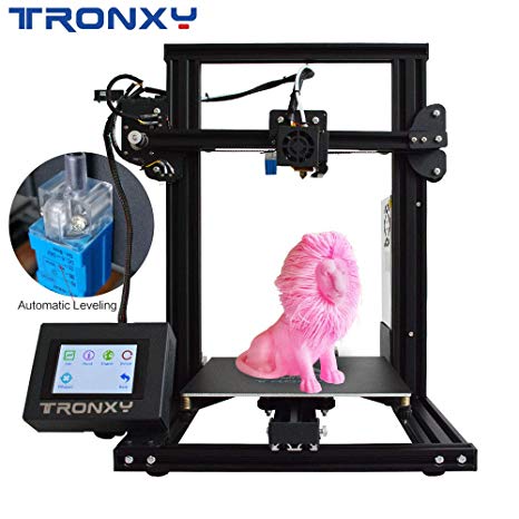 TRONXY XY-2 3D Printer Semi-Assembled with Automatic Leveling Filament Sensor and Power Resume All Metal Frame Adjustable by Eccentric Nuts 220X220X260 (XY-2-auto Level)