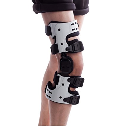 Orthomen OA Unloading Knee Brace for Osteoarthritis Lateral Support - Size: Right