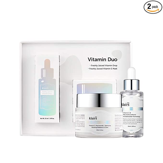 [Dear Klairs] Vitamin Duo Speical Limited Set, Vitamin drop, E mask