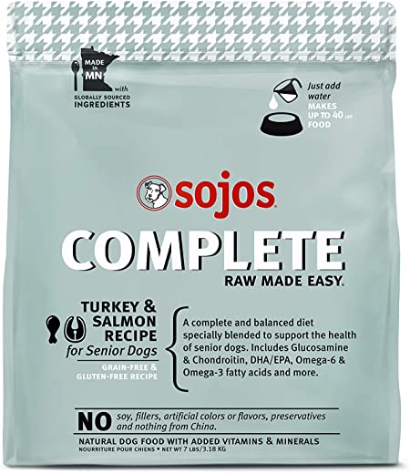 Sojos Complete Natural Freeze-Dried Natural Raw & Dehydrated Grain-Free Dog Food