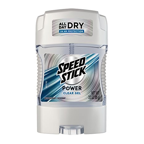 Speed Stick Anti-Perspirant Deodorant Power Gel 3 oz (Pack of 6)