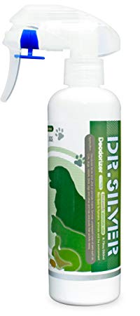 Dr.Silver Deodorizer Spray for Dog and Cat Odor Eliminator, Special Formula Developed for Pet Urine Odor, Carpet, Skunk and Other Surfaces Odor Removes, Non-Toxic & Safety for Pets (Toscana Aroma)