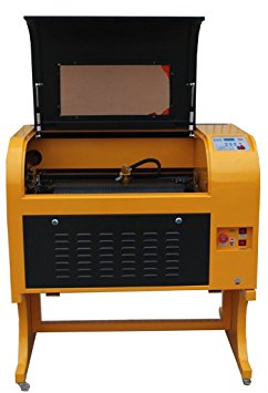 TEN-HIGH Upgraded Version CO2 400x600mm 50W 120V Laser Engraving Cutting Machine with USB port