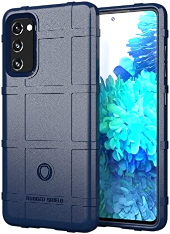 Ranyi Galaxy S20 FE Case, Full Body Protection Armor Case with 4 Reinforced Corners Shock Absorbing Impact Resilient Gel Rubber Silicone Case Cover for Samsung Galaxy S20 FE 5G 2020 -Blue