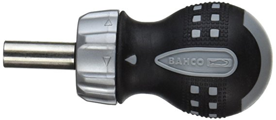 Bahco 808050S Stubby Ratchet Screwdriver