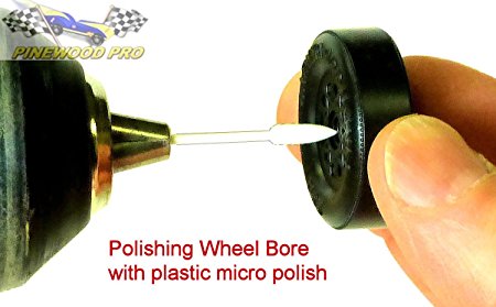 PRO Pinewood Derby Wheel Bore Polishing Kit by Pinewood Pro