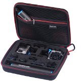 Smatree SmaCase G260sl Carrying Case with High Density EVA Foam for Gopro Cameras