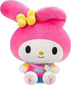 Hello Kitty and Friends - My Melody Series 1 Plush - Hoodie Fashion and Bestie Accessory - Officially Licensed Sanrio Product from Jazwares