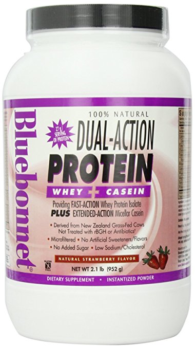 Dual Action Protein Strawberry Bluebonnet 2.1 lbs Powder