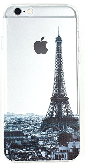 IPhone 6/6s Case, YogaCase InTrends Back Protective Cover (Cityscape Paris)