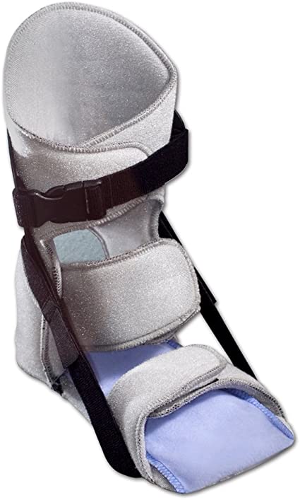 Nice Stretch Original Plantar Fasciitis Night Splint with Polar Ice Cold Therapy, Collapsable, XL