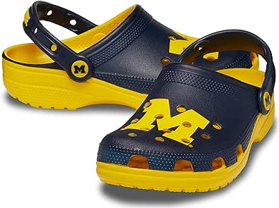 Crocs Unisex-Adult Classic Collegiate Clogs