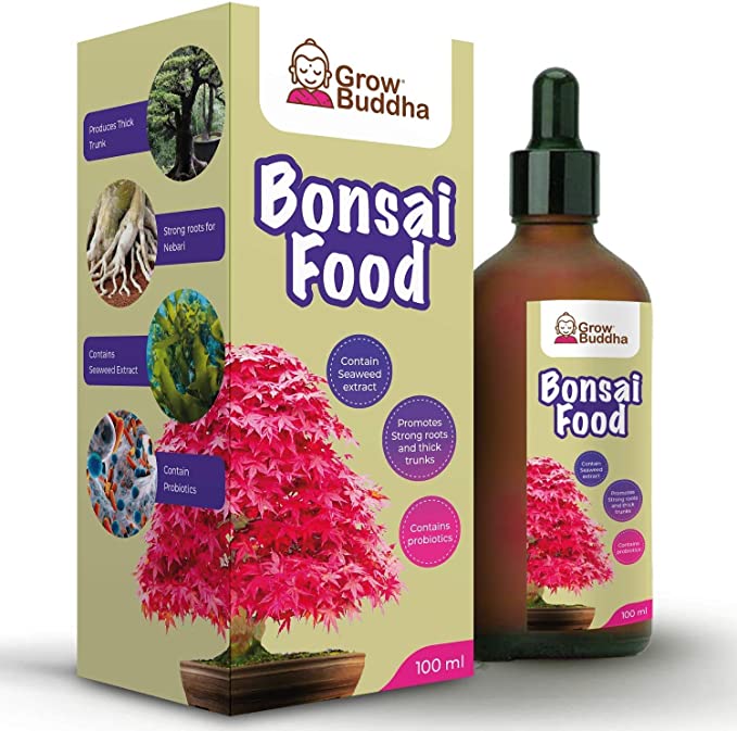 Bonsai Food Fertiliser – Liquid Concentrated Fertiliser for Bonsai trees 100 ml – Fast growth with strong root – Suitable for all Bonsai trees and plants