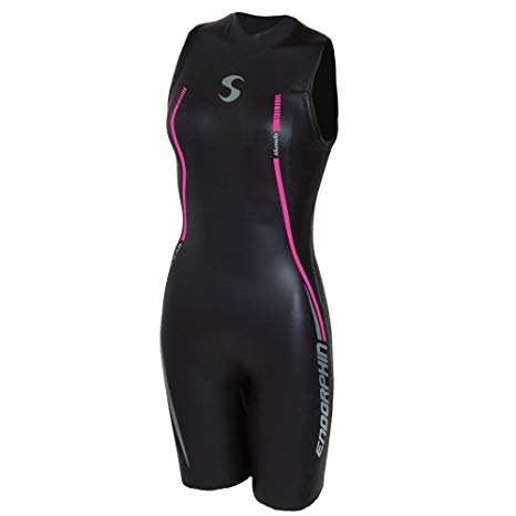 Synergy Triathlon Wetsuit - Women's Endorphin Sleeveless Quick John Smoothskin Neoprene Open Water Swimming Ironman Approved