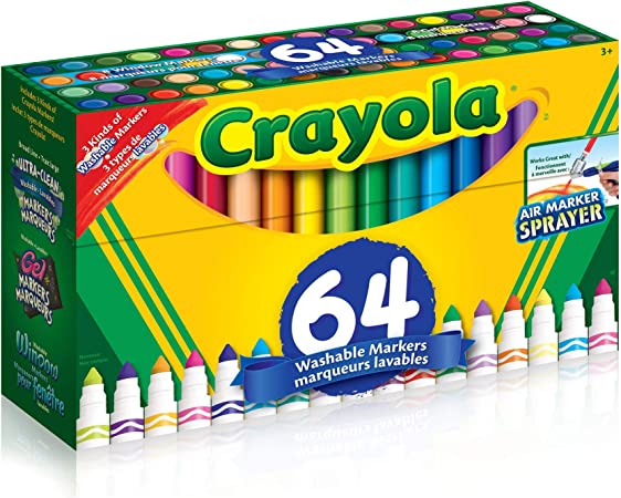 Crayola 64 ct. Ultra-Clean Washable