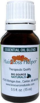 Hair Loss Helper Essential Oil Blend Aromatherapy - with essential oils of Lavender, Cedarwood, Red Thyme, Rosemary 0.5 fl oz (15 ml) Bottle