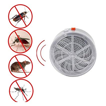 LEDMOMO Solar Powered Mosquito Killer Zapper Electric Insects Bug UV Light Lamp Fly Trap Pest Control Repellent for Outdoor Baby Bedroom Home Kitchen