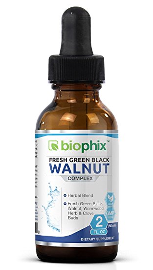 Fresh Green Black Walnut Wormwood Extract 2 oz - Natural Digestive Cleanse | Intestinal Cleansing | Detoxifying with Potent Herbs Cleanser | Colon Health