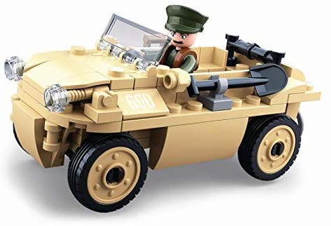 SlubanKids Creative Building Blocks Set | Imaginative Indoor Games Toys for Kids | Army Building Blocks WWII Series (WWII Fighter Vehicle 3)