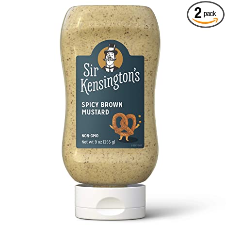 Sir Kensington Spicy Brown Mustard 9 oz. (Pack of 2)