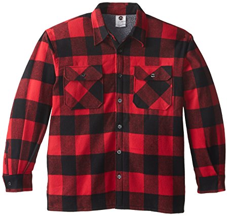 Rothco Buffalo Plaid Sherpa Lined Jacket