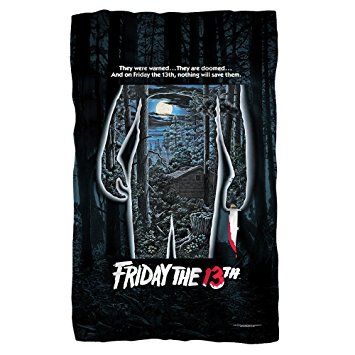 Poster -- Friday The 13th -- Fleece Throw Blanket