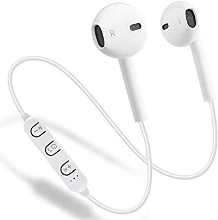 PTron Avento Wireless in Ear Bluetooth Headset (White)